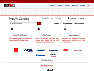 products.fordav.com screenshot