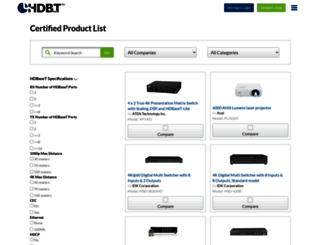 products.hdbaset.org screenshot