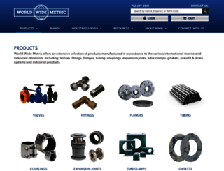 products.worldwidemetric.com screenshot
