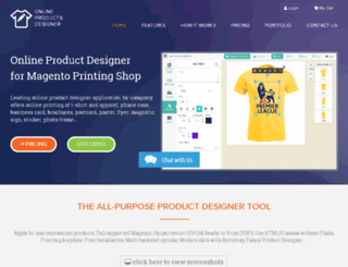 productsdesignercanvas.com screenshot