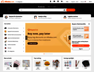 productsearch.alibaba.com screenshot
