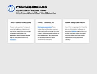 productsupportdesk.com screenshot