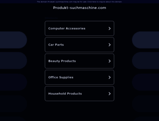 produkt-suchmaschine.com screenshot