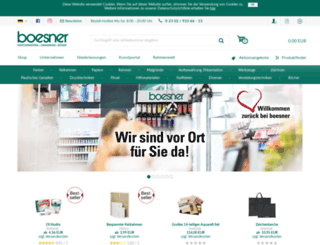 produkte.boesner.com screenshot