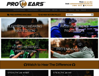 proears.com screenshot