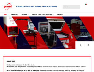 proel-laser.com screenshot