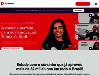 proenem.com.br screenshot