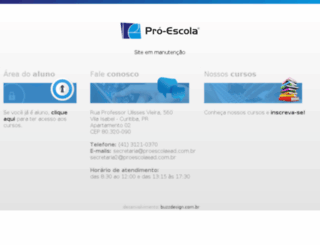 proescolaead.com.br screenshot