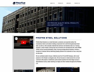 profab-steel.com screenshot