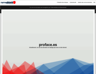 proface.es screenshot