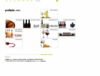 profacto-vino.com screenshot
