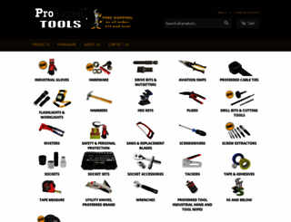 proferred-tools.myshopify.com screenshot