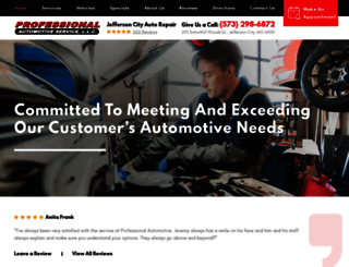 professional-automotive.com screenshot
