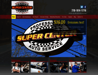 professionalautoservicega.com screenshot