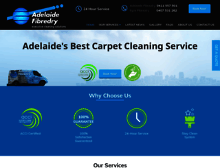 professionalcarpetcleaningadelaide.com.au screenshot