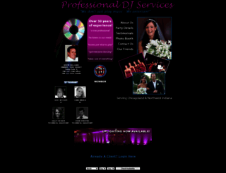 professionaldjservices.com screenshot