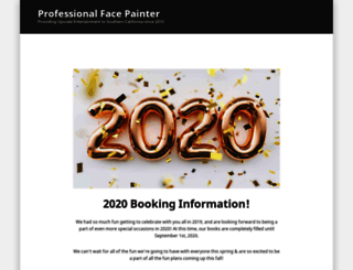 professionalfacepainter.com screenshot
