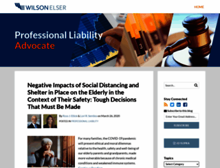 professionalliabilityadvocate.com screenshot