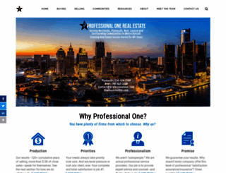 professionalone.com screenshot