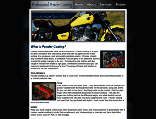 professionalpowdercoating.com screenshot