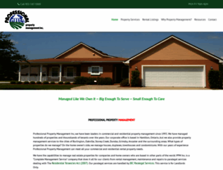 professionalpropertymanagementinc.com screenshot