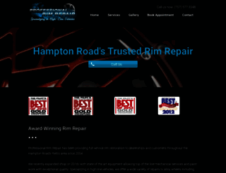 professionalrimrepair.com screenshot