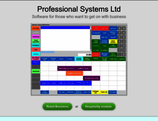 professionalsystems.co.nz screenshot