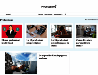professioni.info screenshot