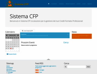 professionisti.sistemacfp.it screenshot