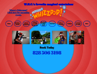 professorwhizzpop.com screenshot