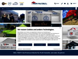 profi-faltzelt.de screenshot