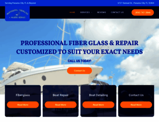 profiberglassmarine.com screenshot