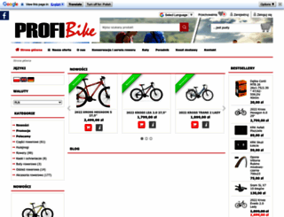 profibike.com.pl screenshot