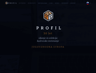profil.si screenshot