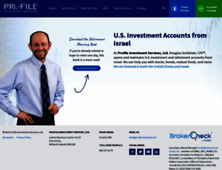 profile-financial.com screenshot