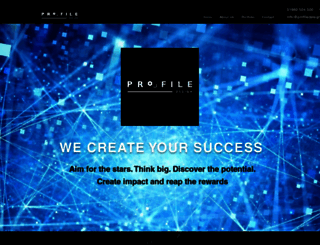 profiledesign.co.uk screenshot