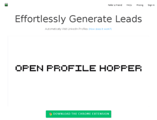 profilehopper.com screenshot