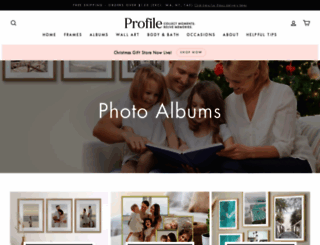 profileproducts.com.au screenshot