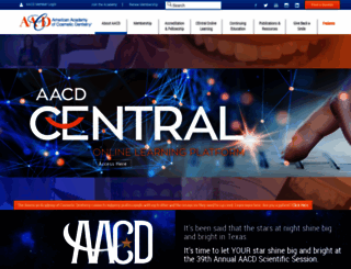 profiles.aacd.com screenshot