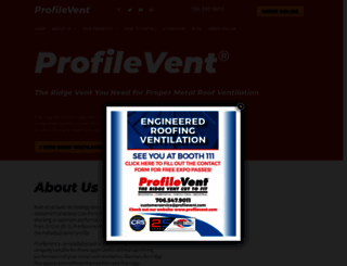 profilevent.com screenshot