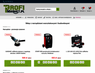 profimarket.pl screenshot