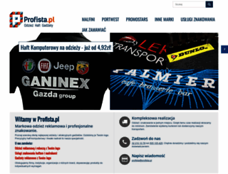 profista.pl screenshot