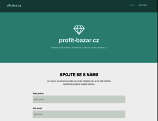 profit-bazar.cz screenshot