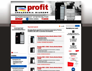 profit-kopiarki.com screenshot