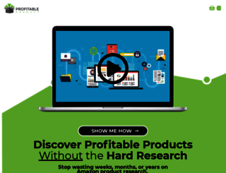 profitableproduct.com screenshot