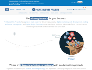 profitablewebprojects.com screenshot