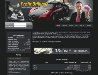 profitbrilliant.com screenshot