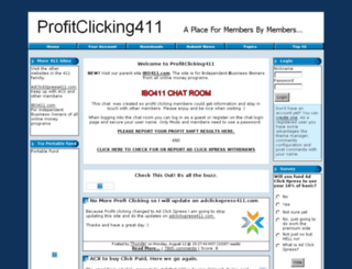 profitclicking411.com screenshot
