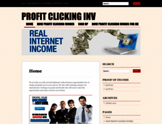 profitclickinginv.wordpress.com screenshot