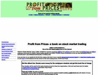 profitfromprices.com screenshot